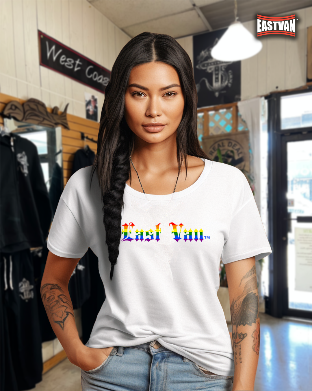 rainbow t shirt