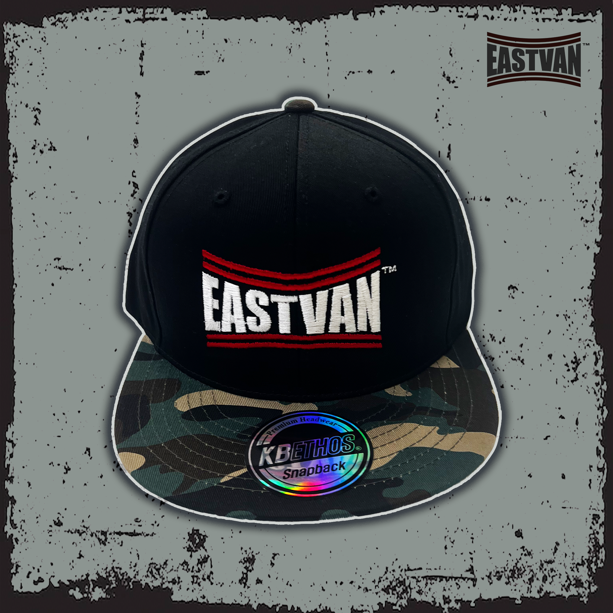 snapback cammo old english